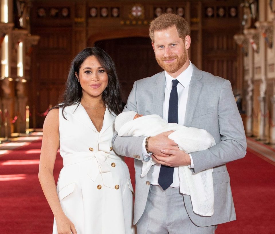 The Duke and Duchess of Sussex gushed over their 'amazing' baby boy