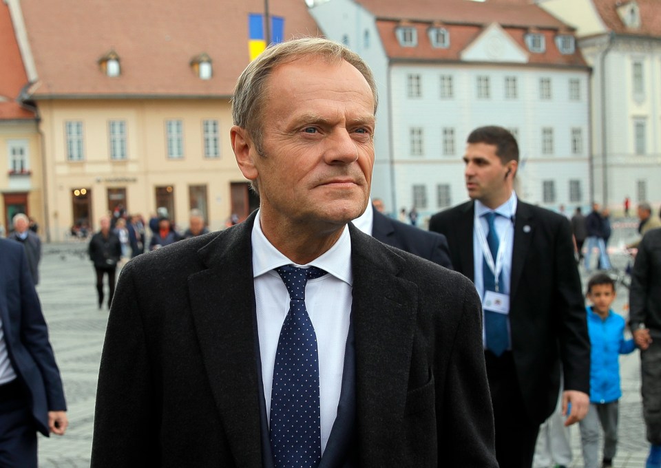  Donald Tusk says Britain might never leave the EU