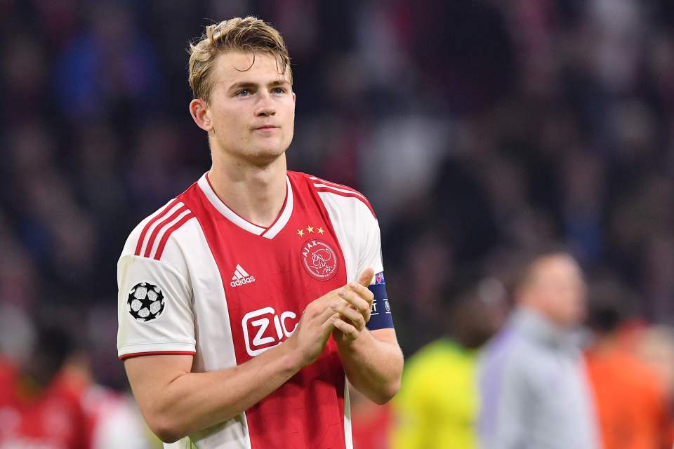  Man Utd have pulled out of the race to sign De Ligt, claim reports