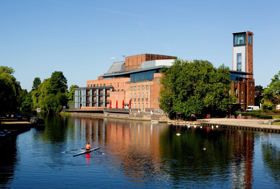  He threatened to knife staff at the  The Royal Shakespeare Theatre in Stratford-on-Avon