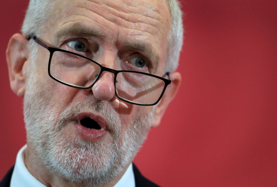  Jeremy Corbyn was branded two-faced after the launching of his Euro election campaign in Kent