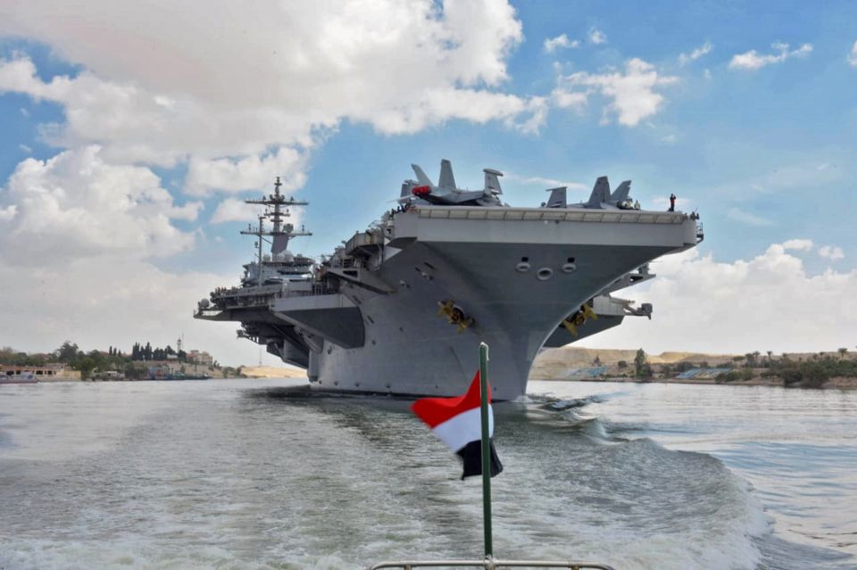  The USS Abraham Lincoln will be stationed in the Gulf along with the USS Arlington