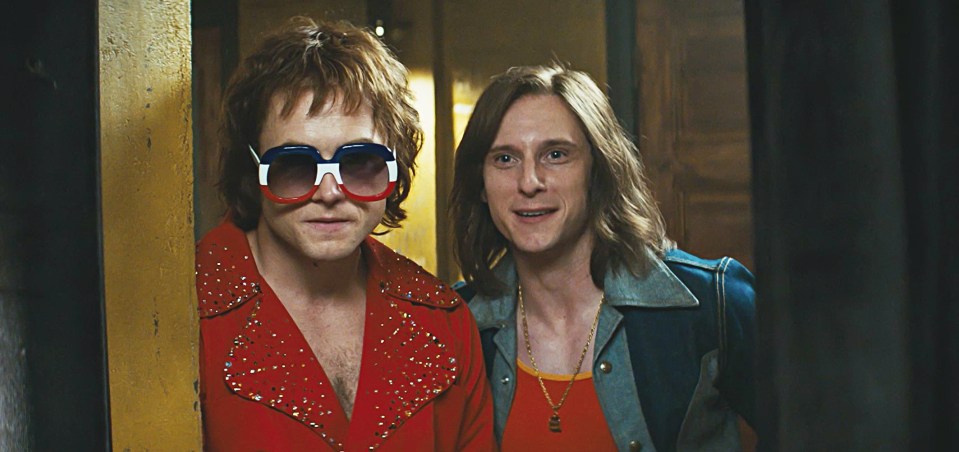  Taron Egerton and Jamie Bell in new Elton John biopic Rocketman