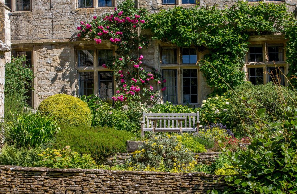  The manor house was built using rubble from when the castle was badly damaged by Oliver Cromwell's Roundheads