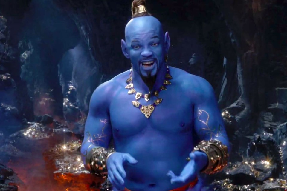  Will Smith stars as the Genie in Disney's live-action remake of Aladdin