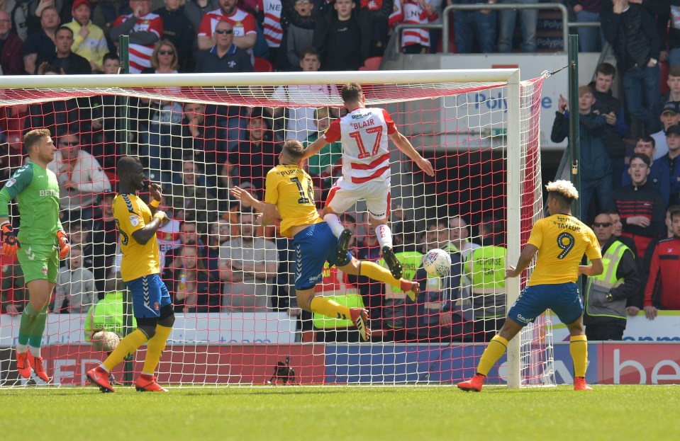  Matty Blair handed Charlton a lifeline in the final moments