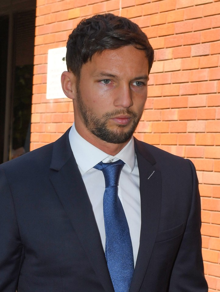 Danny Drinkwater ploughed his Range Rover into a wall, causing £50,000 damage to the car