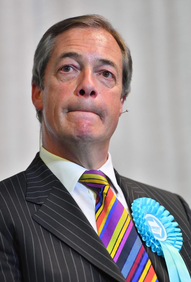  Nigel Farage already has 1,300 candidates ready to stand for the Brexit Party in the next general election