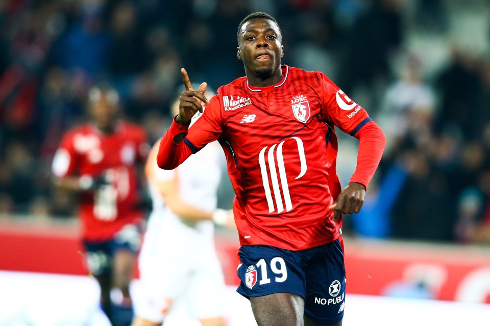  Real Madrid will challenge Manchester United for Nicolas Pepe