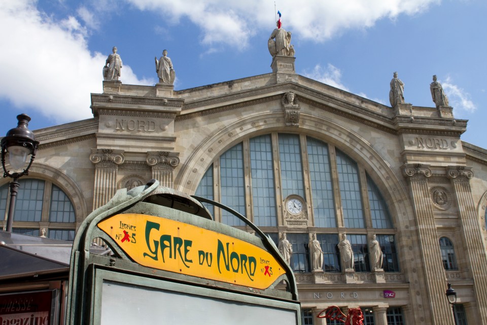  The scam has been reported outside the Gare du Nord train station