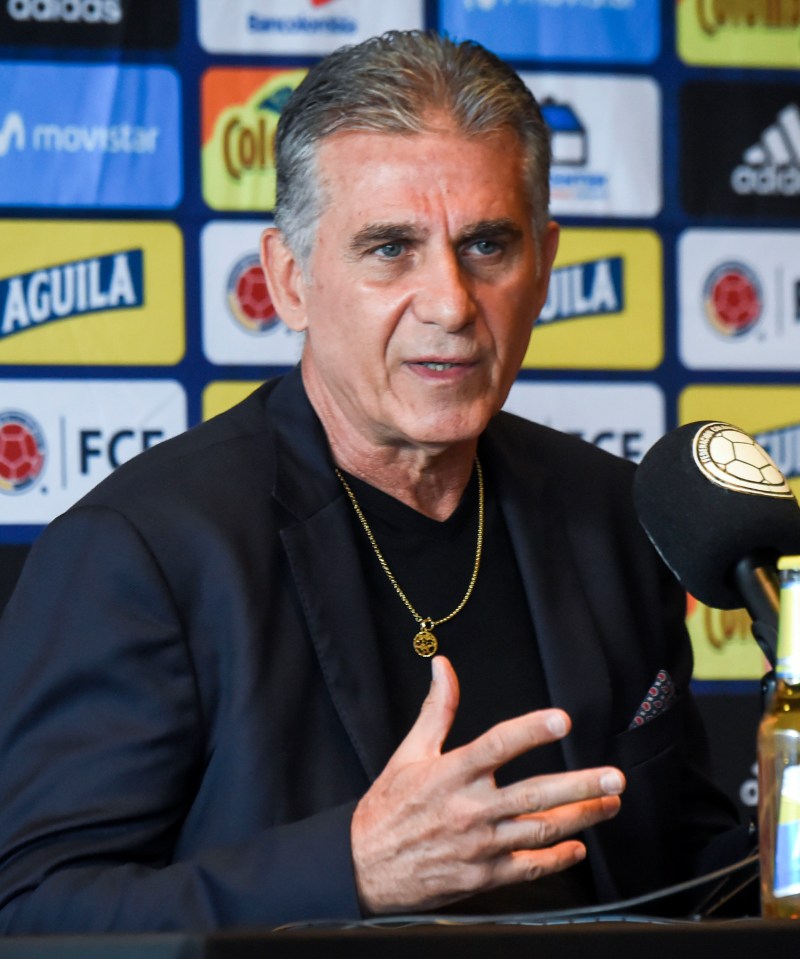  Carlos Queiroz's Colombia take on Panama in friendly in Bogota