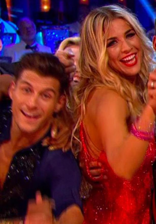  The pair were on Strictly together in 2017