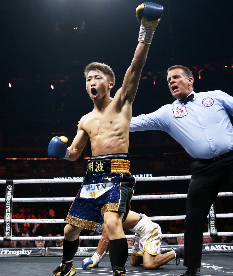  Japan superstar Naoya Inoue hails his latest devastating victory, over Puerto Rican Emmanuel Rodriguez in Saturday's one-sided semi-final