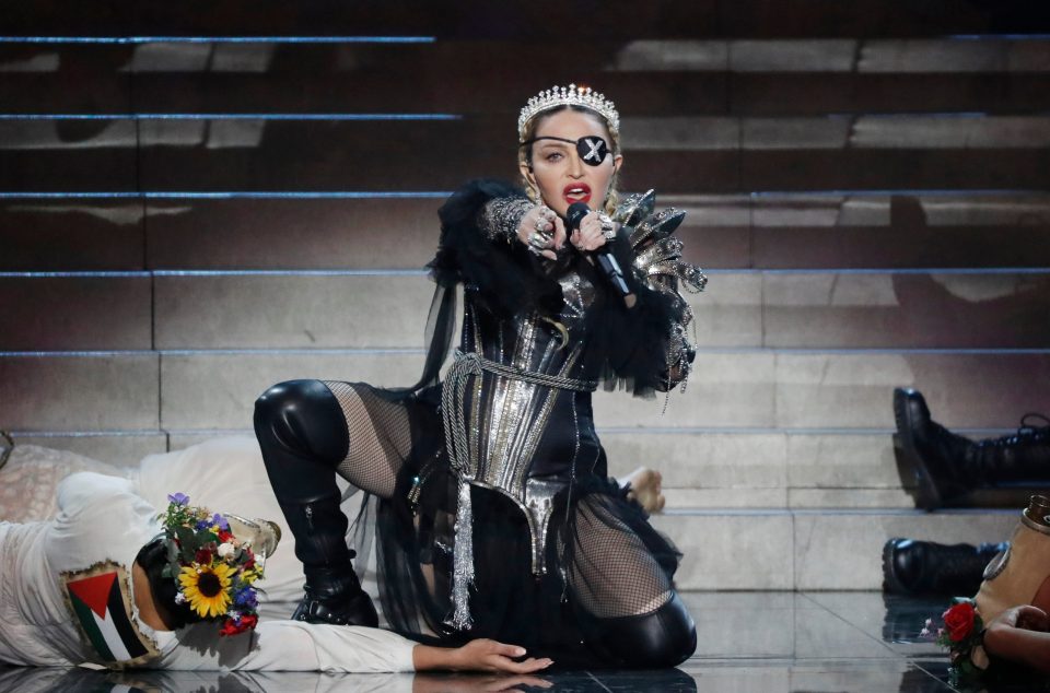  Madonna very clearly thought she was doing Eurovision a massive favour just by turning up