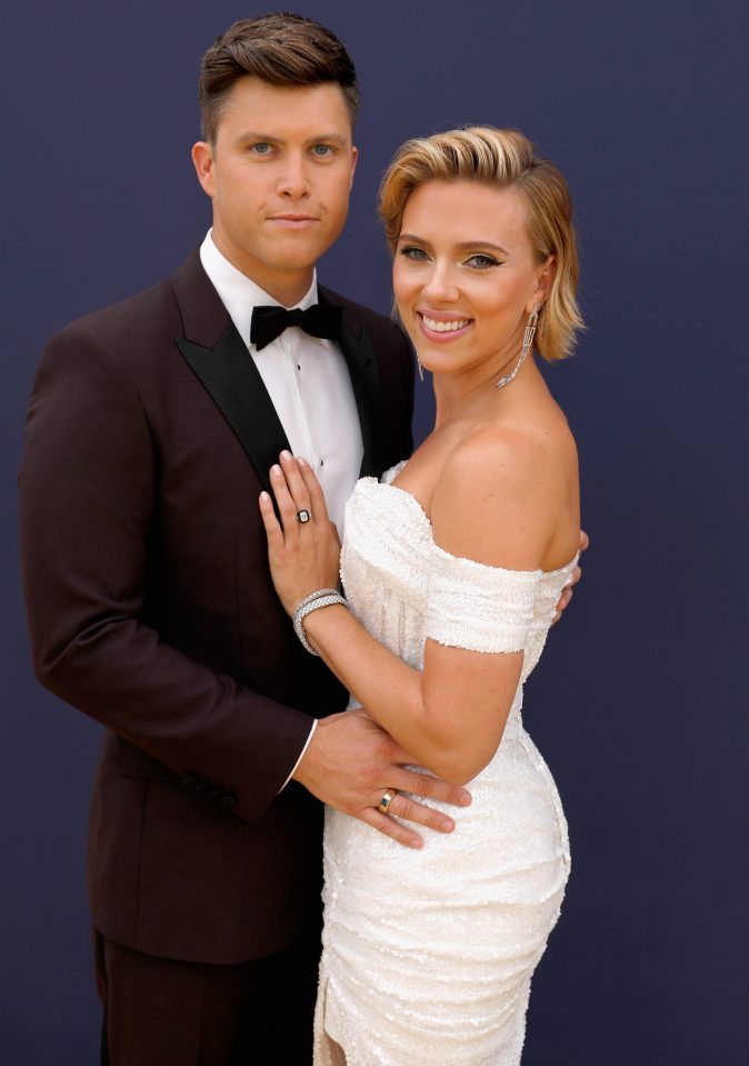 Scarlett Johansson and Colin Jost are engaged after two years of dating