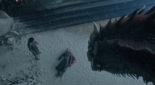  Jon killed Dany and somehow avoided being burnt to smithereens by her dragon, Drogon