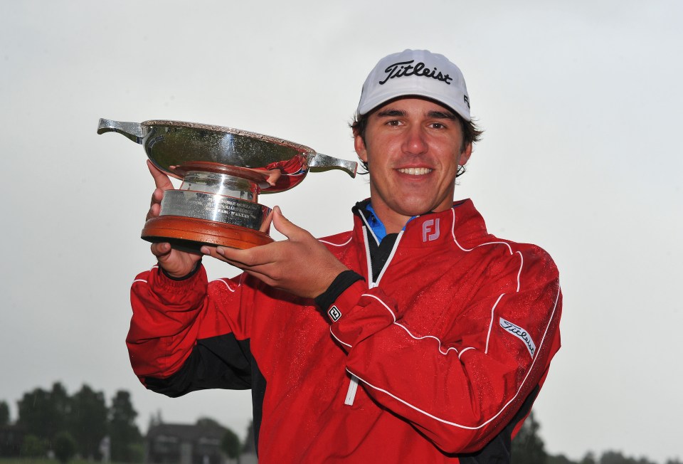  After leaving university, Koepka headed to Europe after failing to make the grade in the US