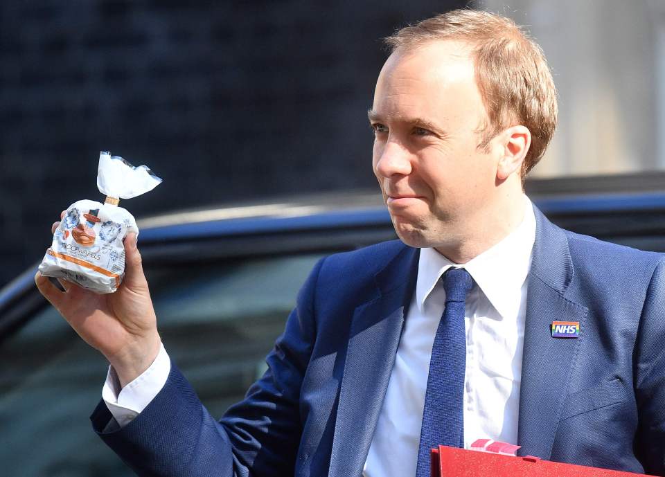  Matt Hancock entering No10 for a Cabinet meeting