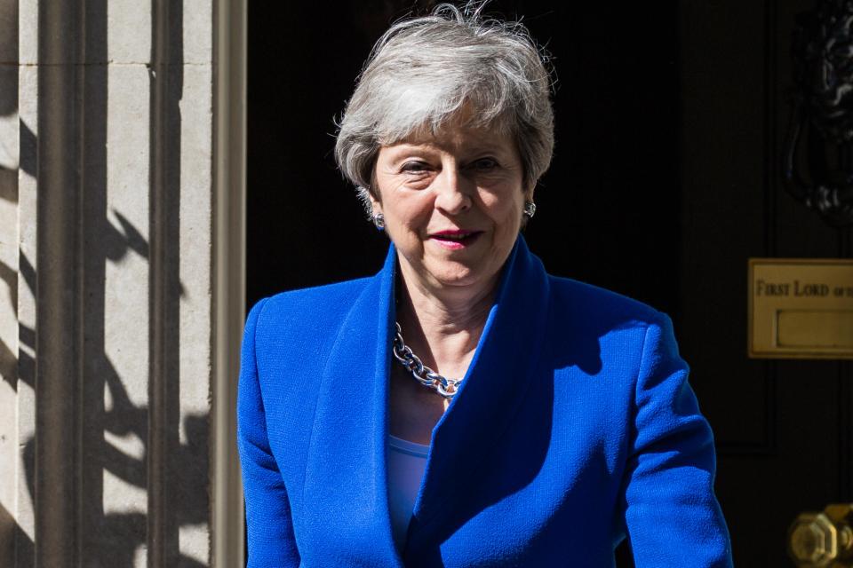  Theresa May backed the £30,000 minimum salary threshold