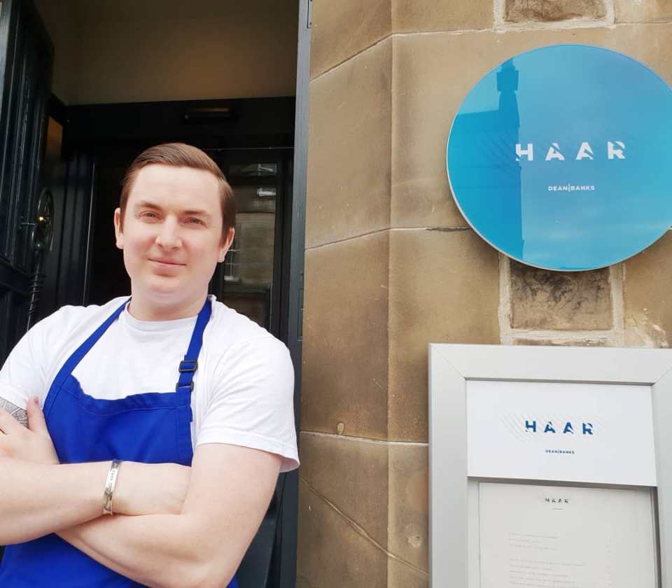  Haar Restaurant in St Andrews, Fife, owned by Dean Banks, Masterchef Finalist