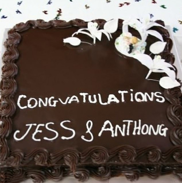  Perhaps the cake-maker should check their spelling before committing to the decoration