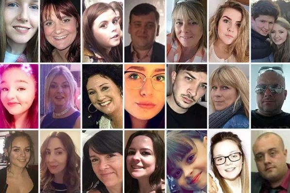  22 people were killed in the Manchester Arena attack on May 22, 2017