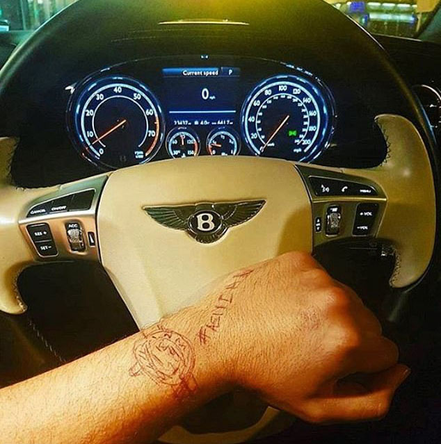  Why fake a Rolex when you have a Bentley? That's what we'd like to know