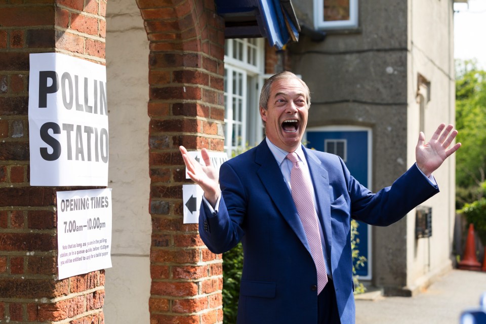  Nigel Farage clearly scored the equivalent of a second referendum landslide for Brexit