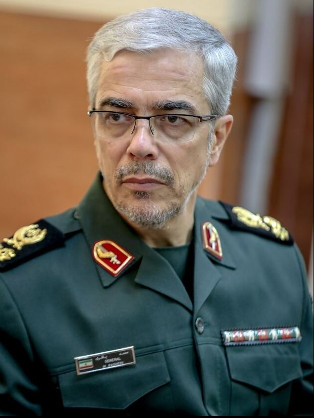  Major-General Mohammad Baqeri has said Iran will deliver 'an obliterating response' to any enemy