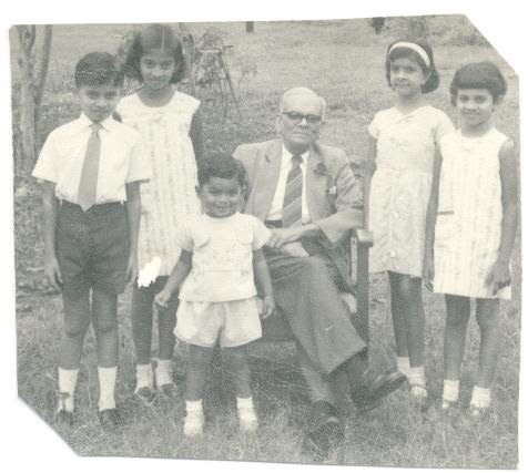  Kenny, pictured as a little boy with loved ones, used to wonder about what he was seeing