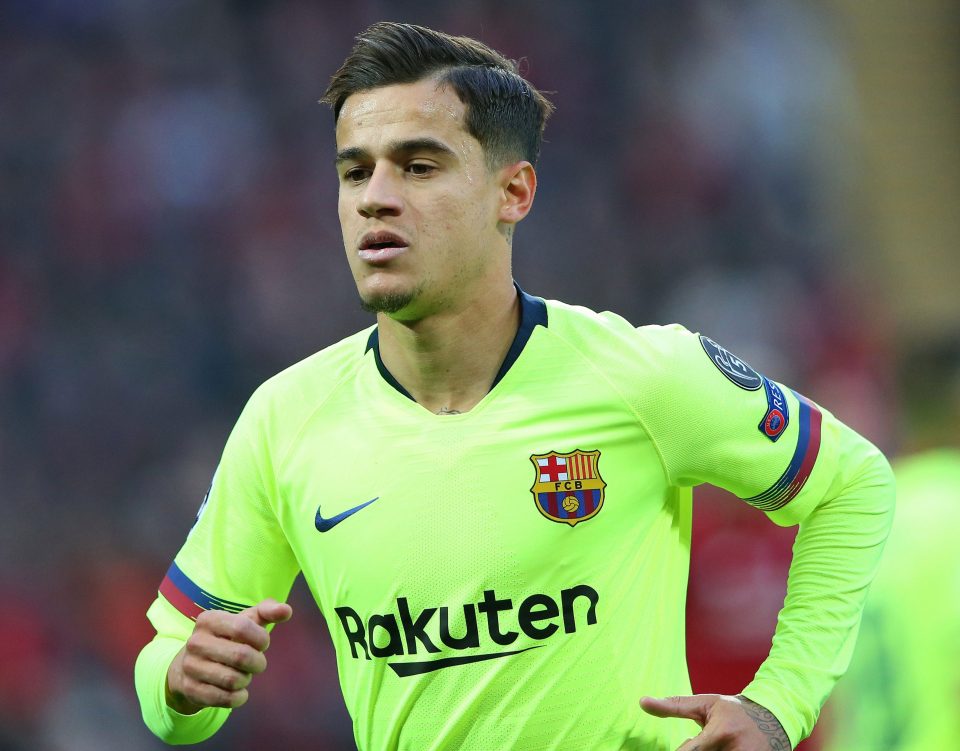  Man Utd and Chelsea have received a boost in their chase for Barcelona flop Philippe Coutinho