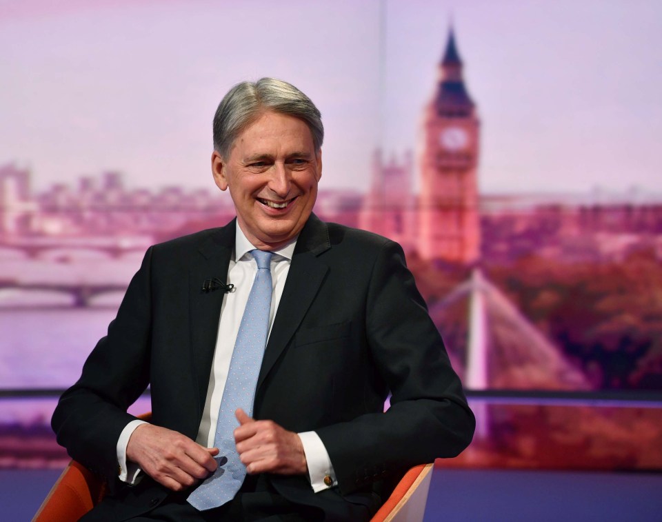  Philip Hammond threatened to lead a Tory charge to topple the next Tory PM if they go for a no-deal