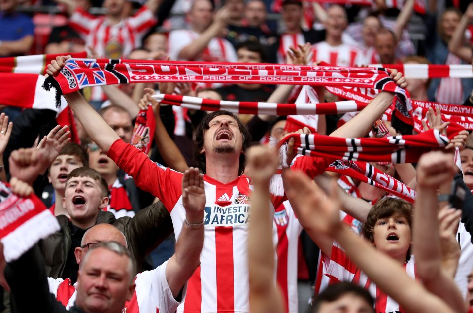  Fans travelled in their thousands to Wembley