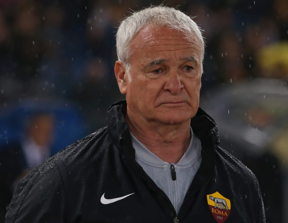  Claudio Ranieri was in tears as he bade goodbye to Roma for a second time