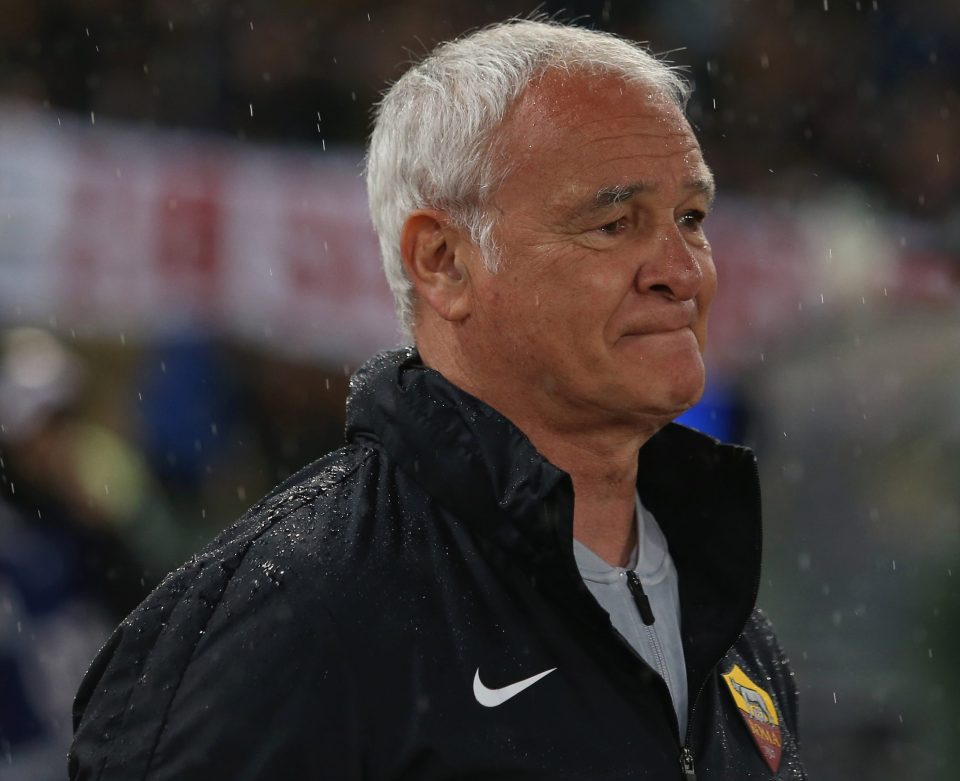  Roma missed out on Champions League football but the fans still sang Ranieri's name