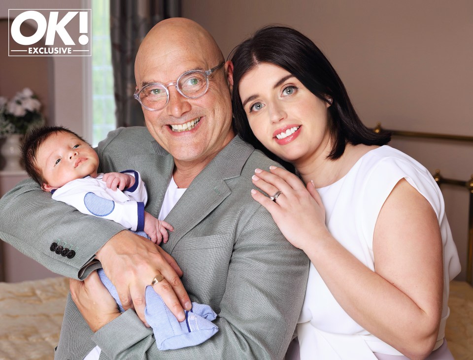  Masterchef judge Gregg Wallace and wife Anna have welcomed their first child, a boy called Sid, after years of trying to conceive