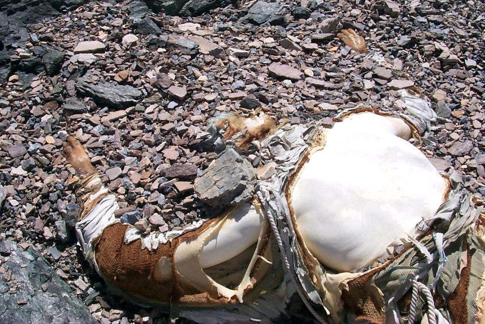  The body of British adventurer George Mallory, who died in 1924, was found on Everest in 1999