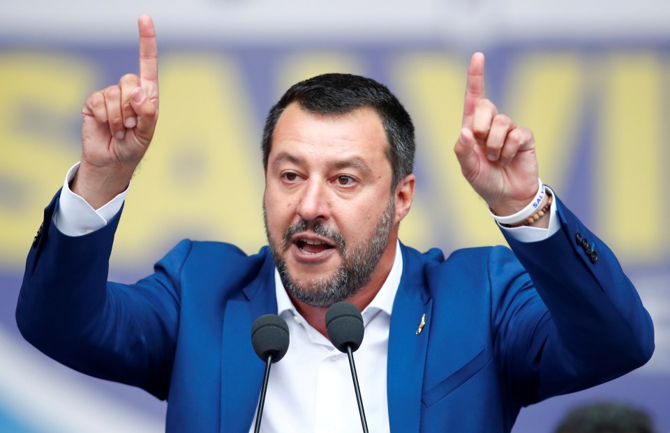  Salvini and Le Pen have formed the Europe of Nations group in the Euro Parliament