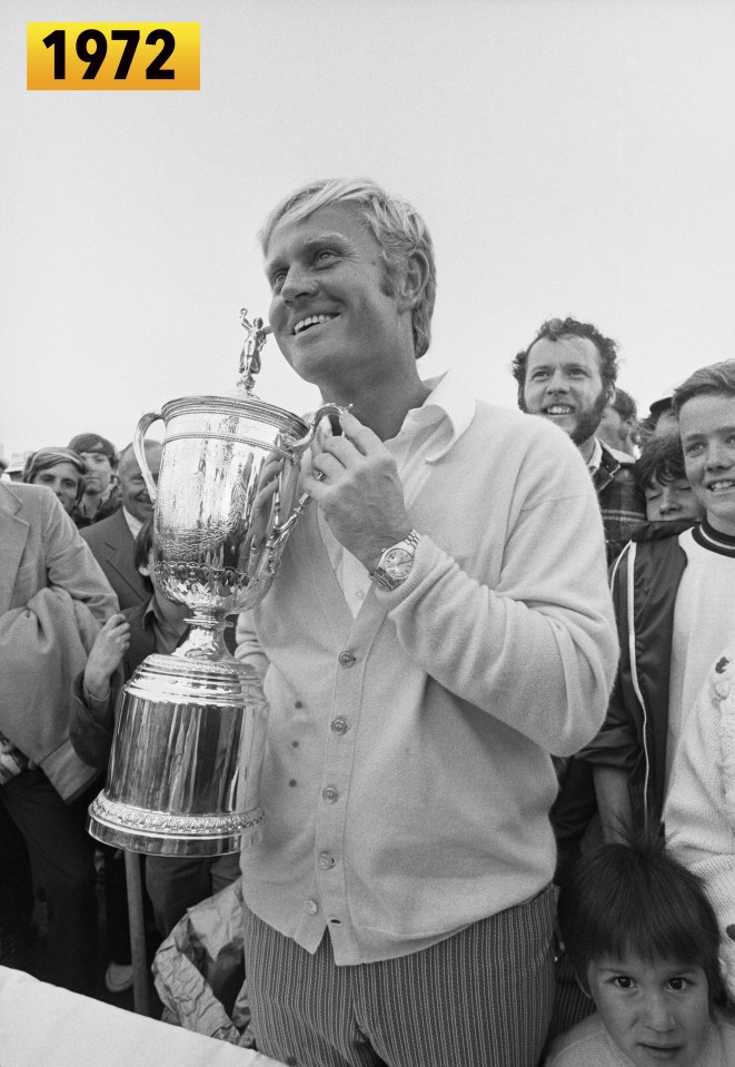  Jack Nicklaus is auctioning off his famous gold Rolex watch