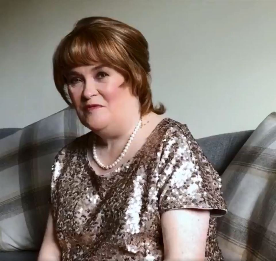  Susan Boyle has agreed to team up with Lewis Capaldi