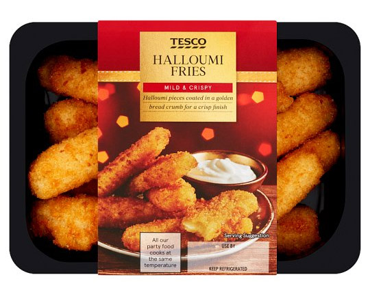  Tesco is now selling halloumi fries permanently in stores and online - and they currently cost £3