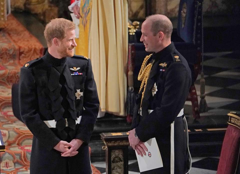  The Duke of Cambridge was best man on the Duke of Sussex's big day last May