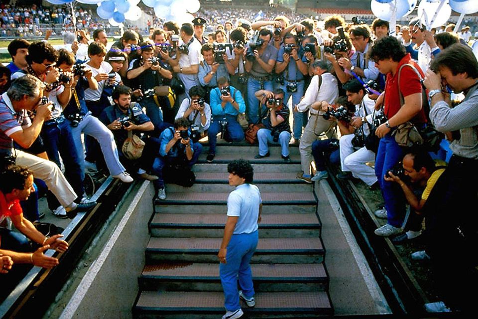  Scene from Asif Kapadia's documentary simply titled Diego Maradona