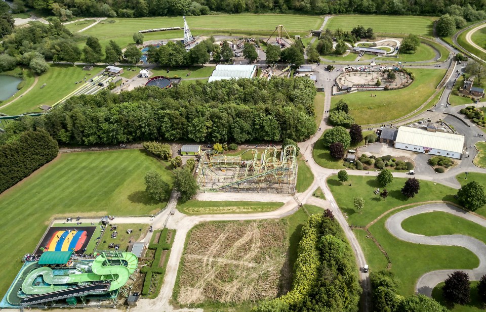  Emergency crews rushed to the site following reports a boy had fallen from the Lightwater Valley theme park Twister ride