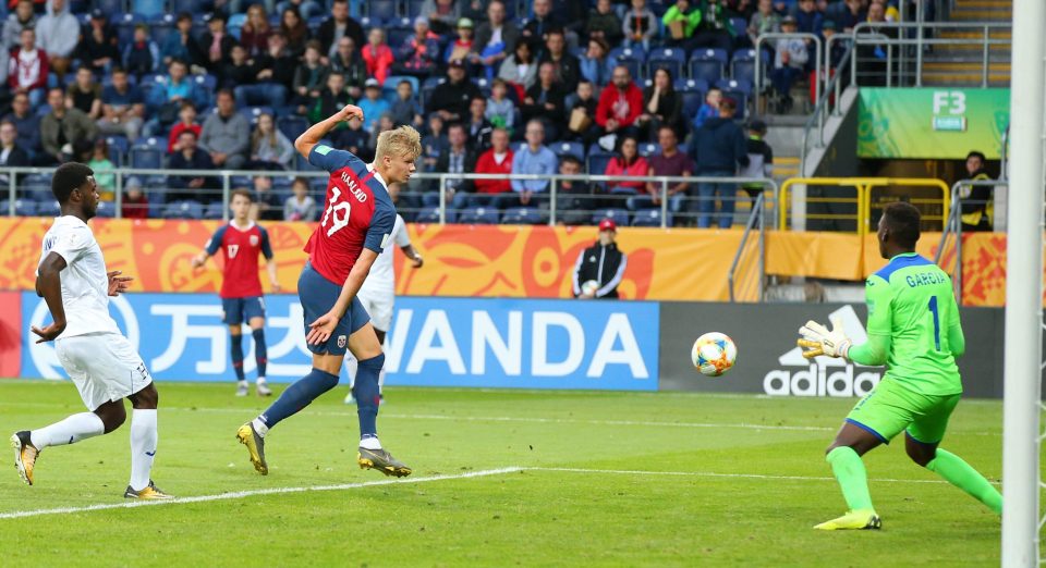  Erling Haaland tormented the Honduran defence and finished with three hat-tricks