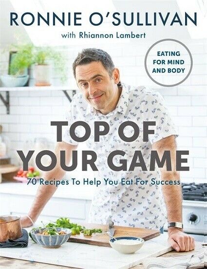  Ronnie O'Sullivan has released a cookbook