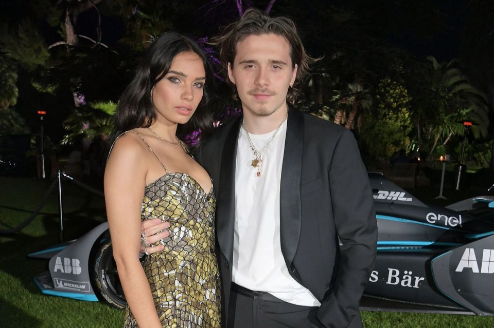  Brooklyn Beckham and girlfriend Hana Cross at the And We Go Green premiere in Cannes