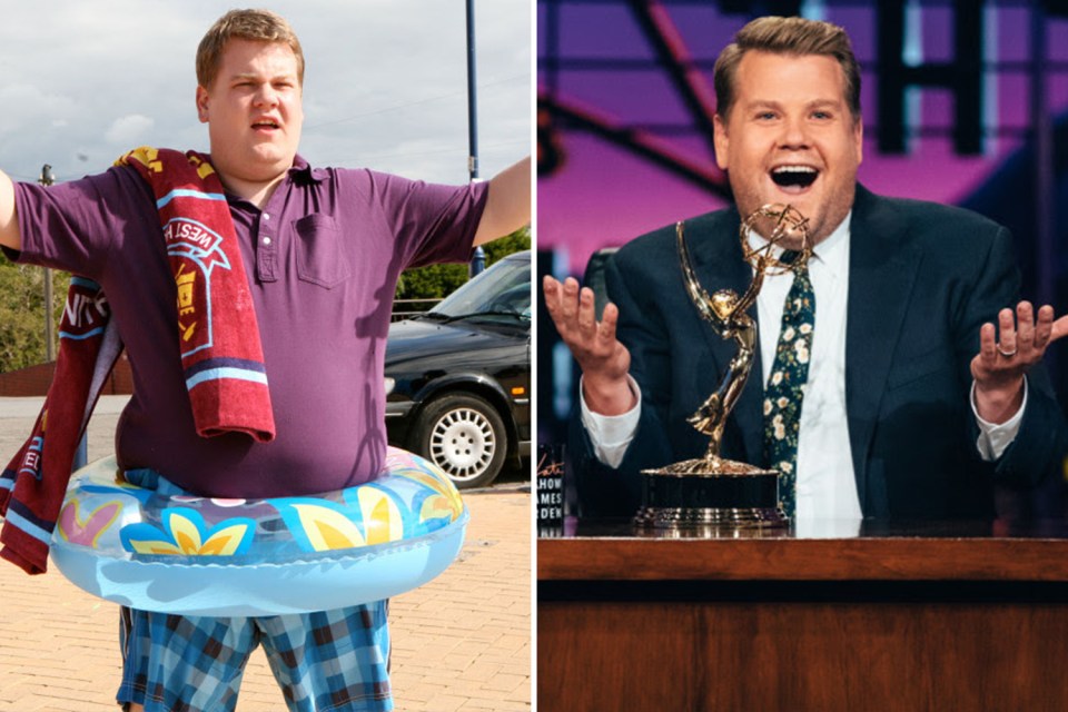  James Corden has gone from playing Smithy to hosting his own Hollywood show