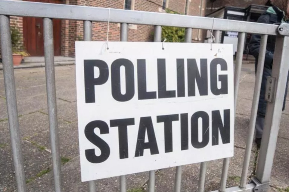  You can vote at your local polling station