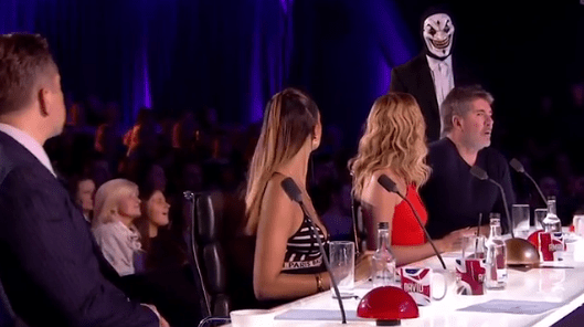  All four of the judges were creeped out by the act